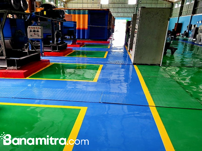 kontraktor epoxy lantai gudang