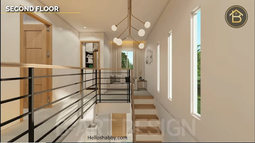 Interior Lantai Dua dari Rumah Garapan Tim Hello Shabby 