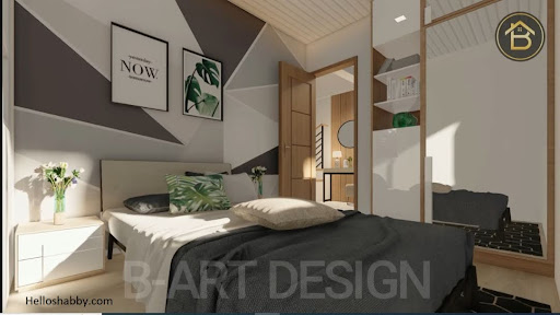 Kamar Tidur pada Proyek Garapan B-Art Design