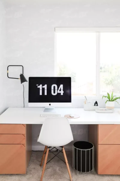 ide desain ruang kerja minimalis