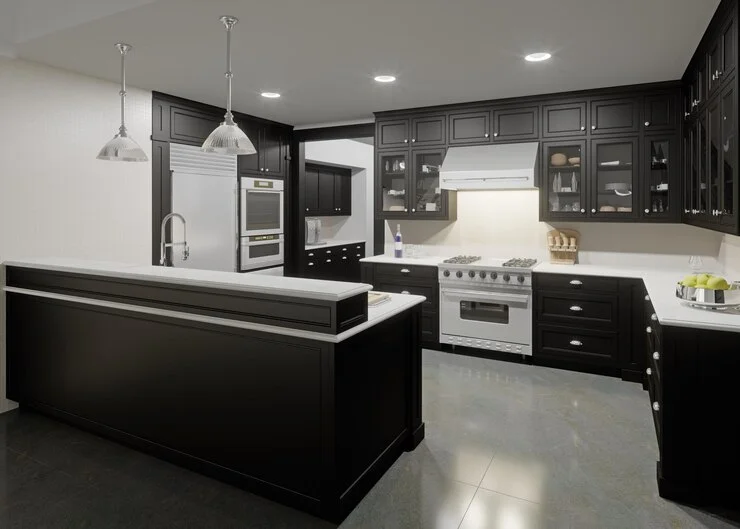 warna dapur elegan 5