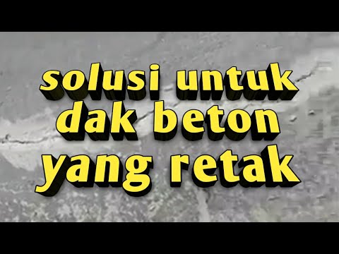 Sampul video: cara mengatasi bocor pada dak beton
