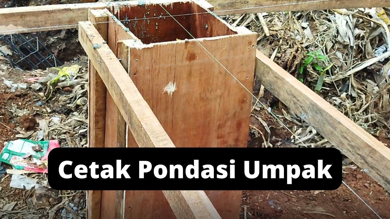 Sampul video: Cara Buat Pondasi Umpak Untuk Rumah Panggung {Bangun Rumah Kayu Dari 0 Part 5)