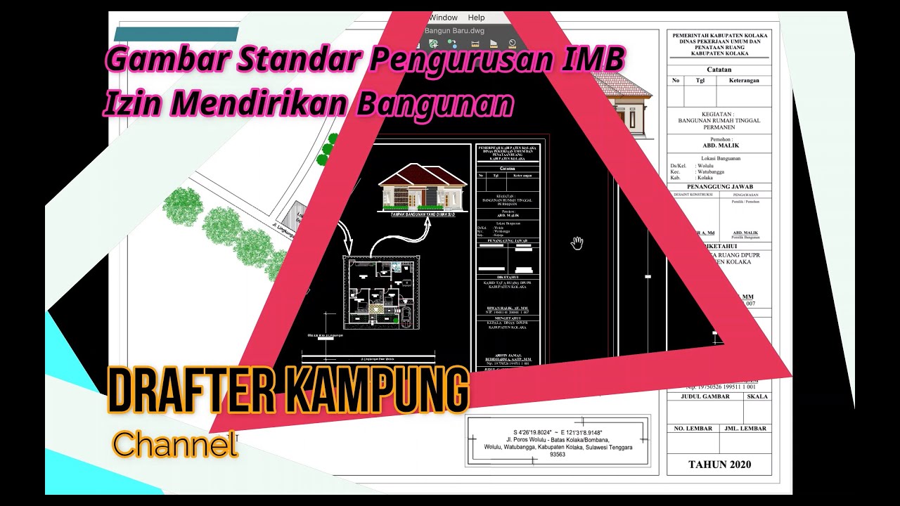 Sampul video: Gambar Standar Pengurusan IMB (Izin Mendirikan Bangunan)